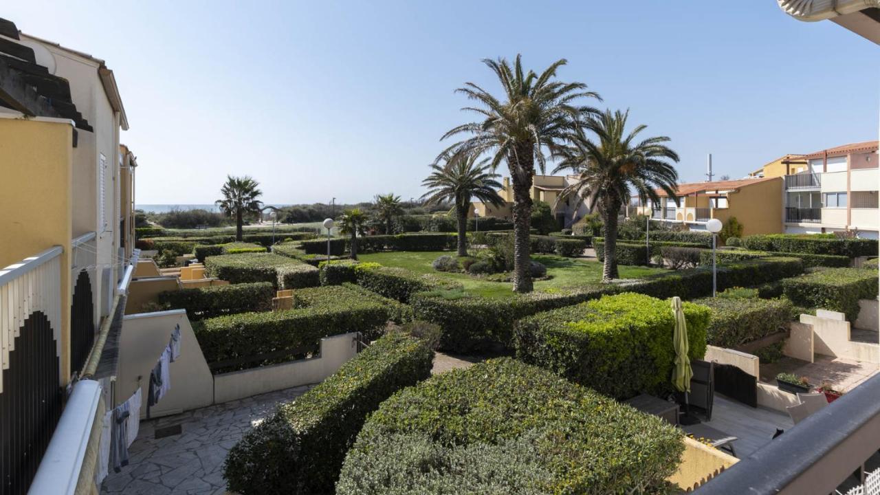 Aquaplage- 126- Appart Vue Jardin- 4 Pers Агд Екстер'єр фото